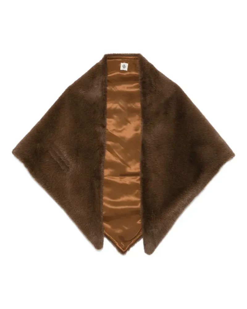 The Garment Bianchi Schal aus Faux Fur - Braun Braun