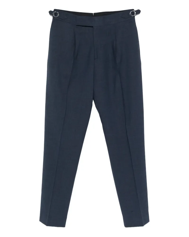 Paul Smith Verstellbare Hose mit Falten - Blau Blau
