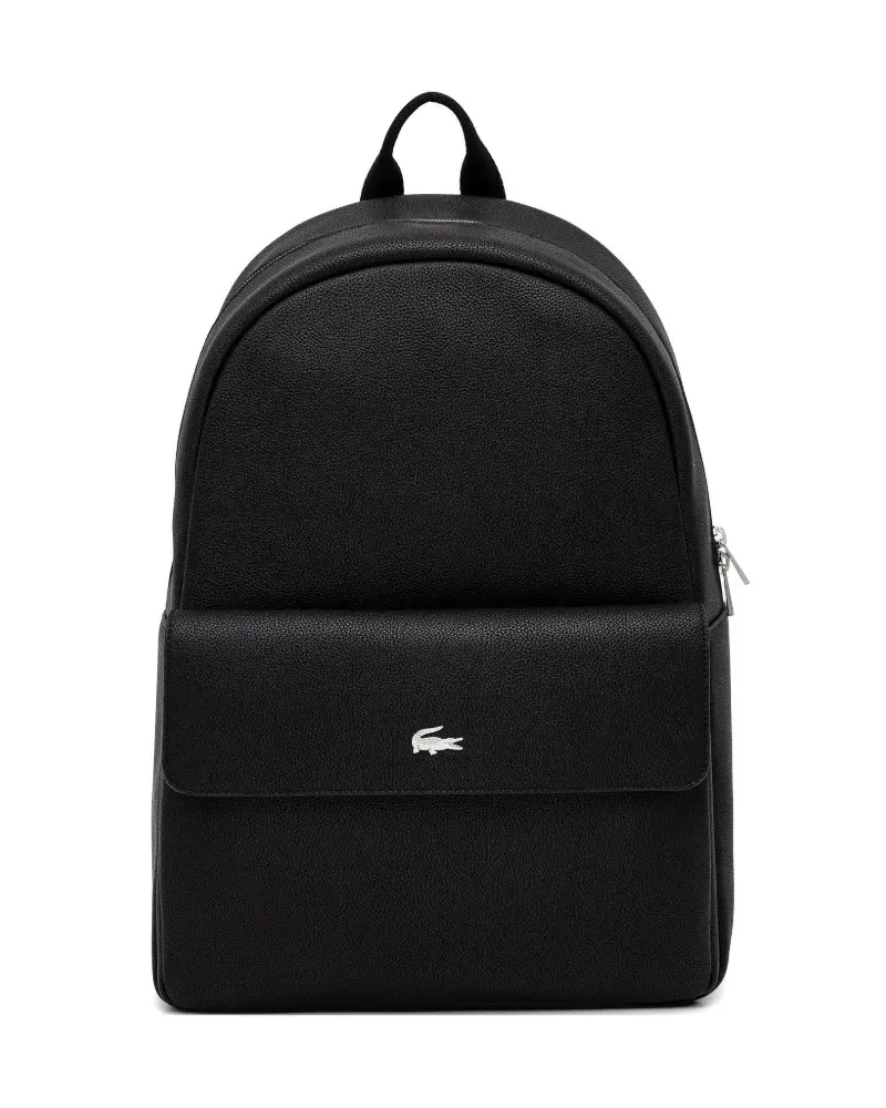 Lacoste logo-detail backpack - Schwarz Schwarz