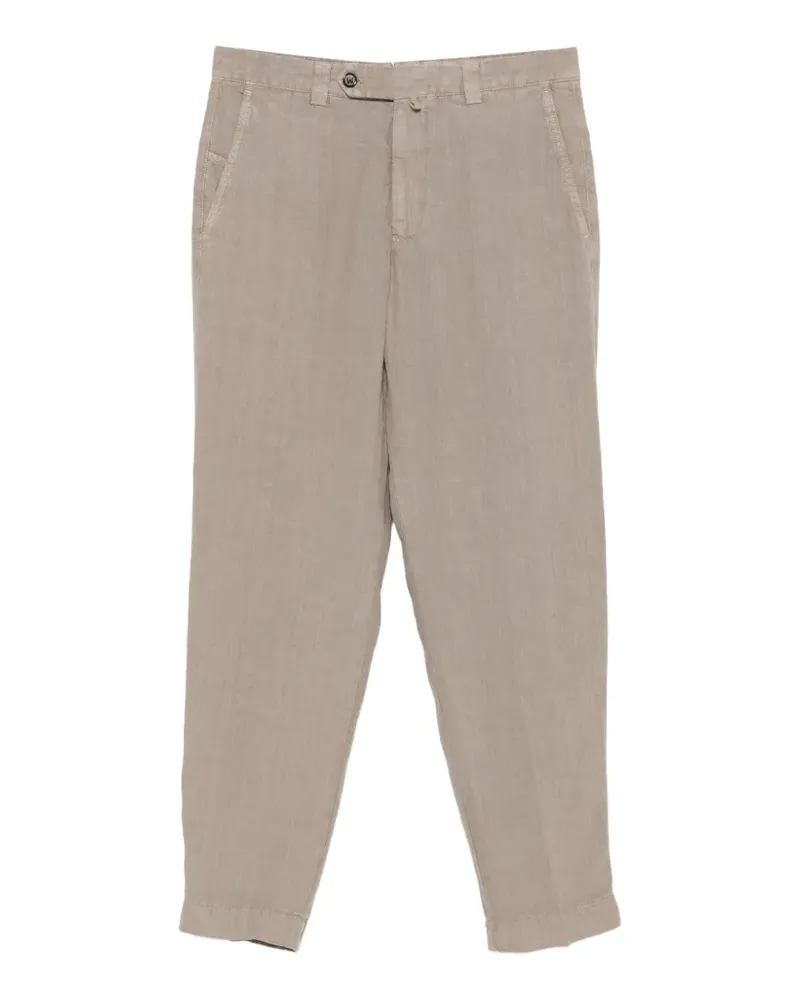Berwich linen trousers - Braun Braun