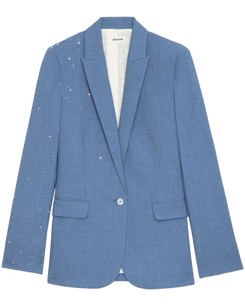 Zadig & Voltaire Strass Valse Sakko - Blau Blau