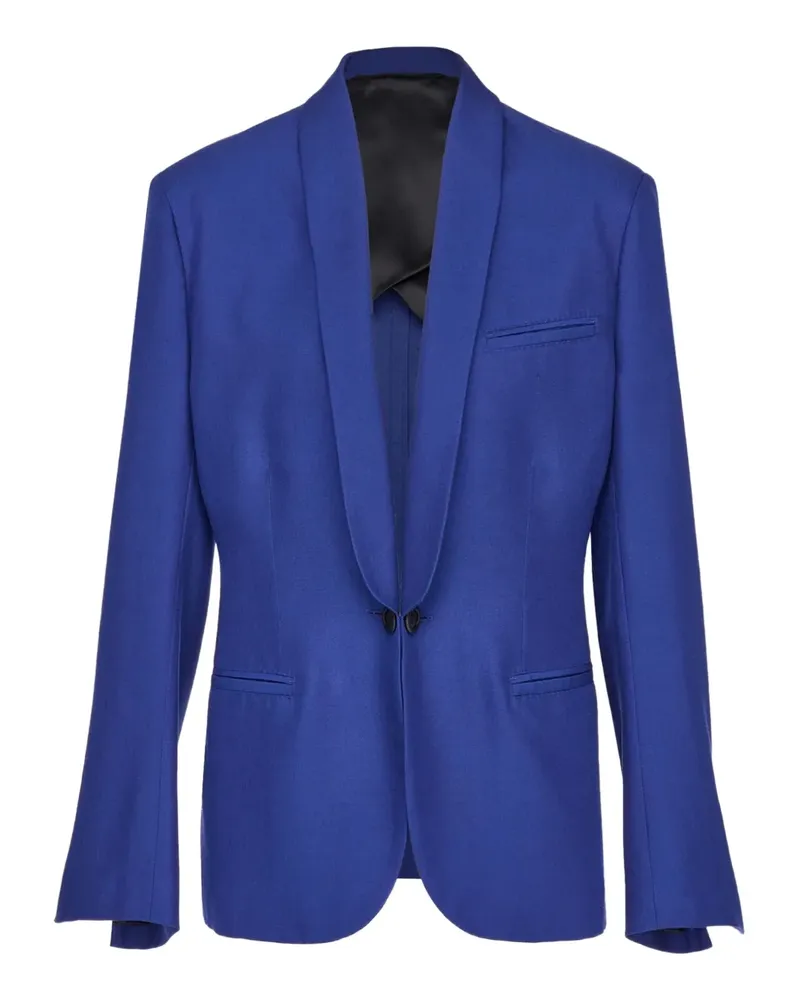 Ferragamo Sakko aus Seide - Blau Blau