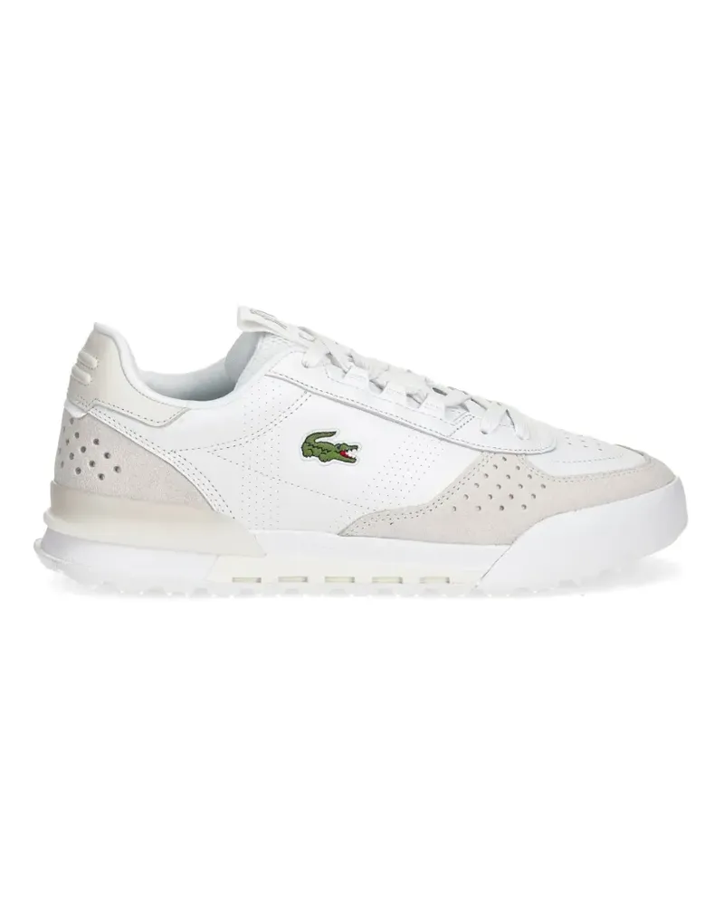 Lacoste Slam Break Sneakers mit perforierten Einsätzen - Weiß Weiß