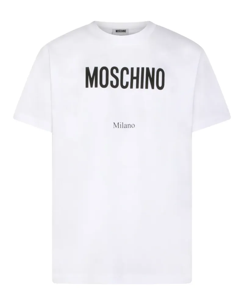 Moschino logo T-shirt - Weiß Weiß