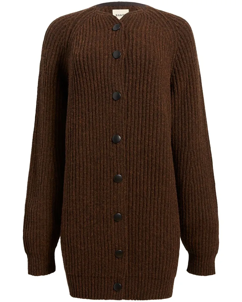 KHAITE Jina Cardigan - Braun Braun