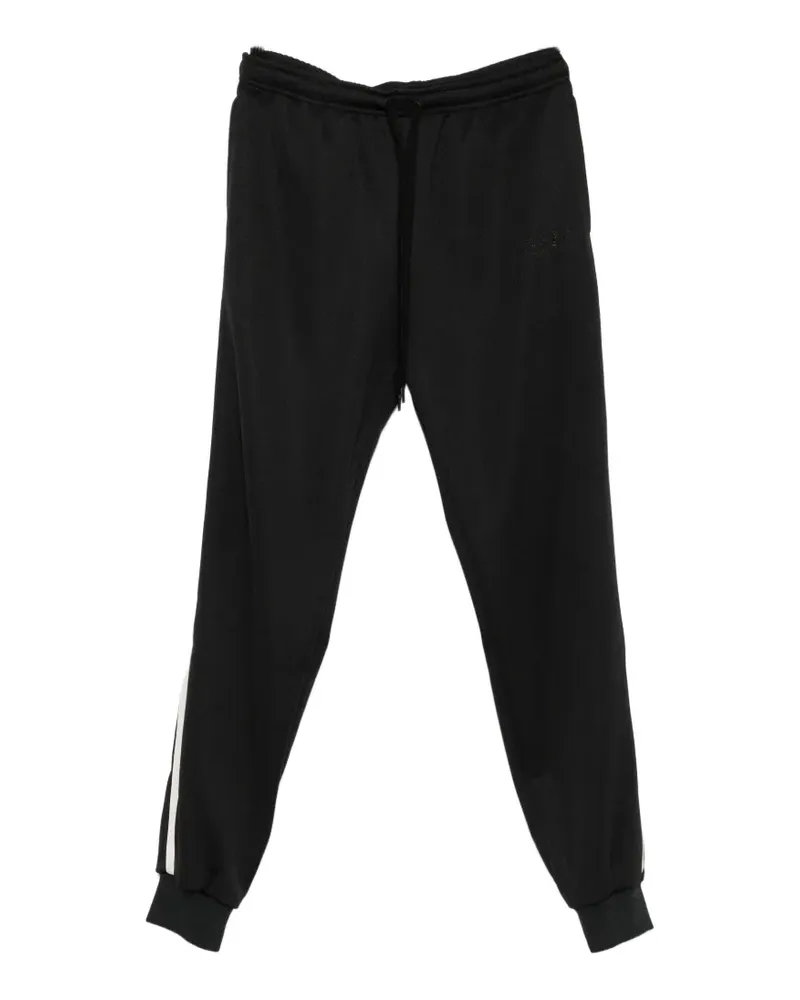 Maison Margiela side-stripe drawstring-waist track pants - Schwarz Schwarz