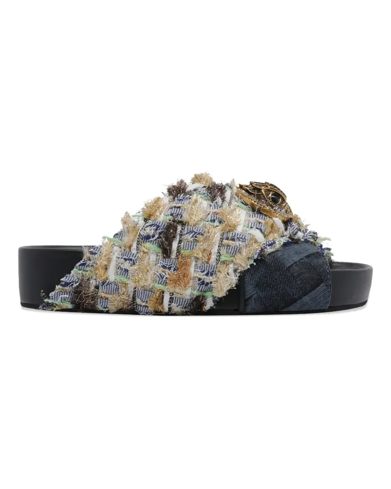 Kurt Geiger Chelsea cross sandals - Blau Blau