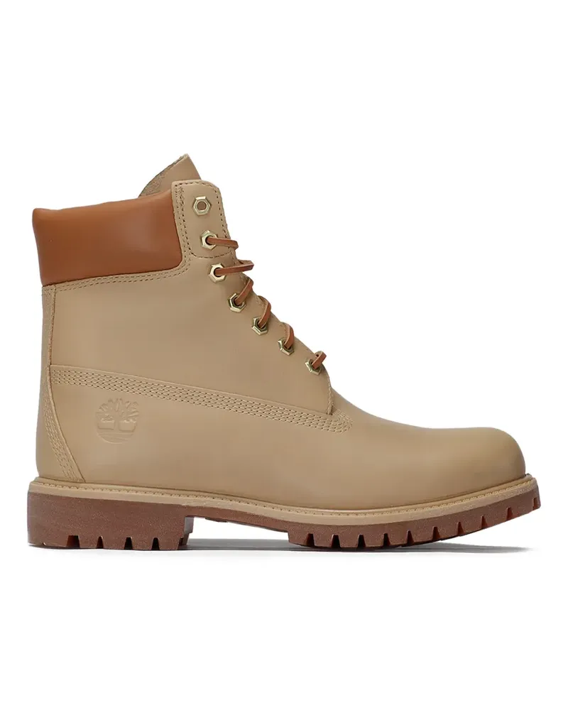 Timberland Premium 6-Inch lace-up leather boots - Nude Nude