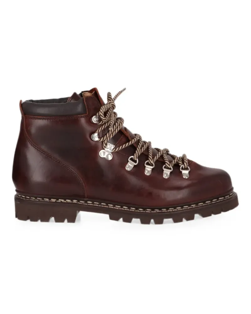 Todd Snyder + Champion x Paraboot Avoriaz lace-up leather boots - Braun Braun