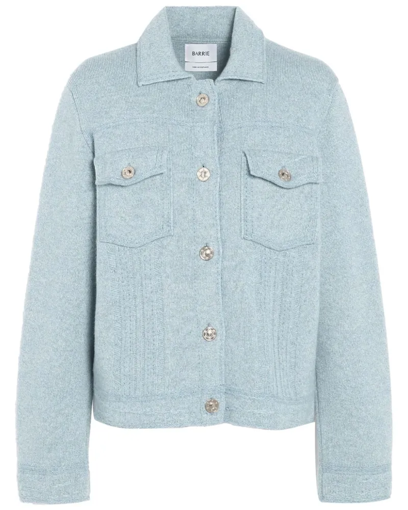 Barrie Gestrickte Jacke - Blau Blau
