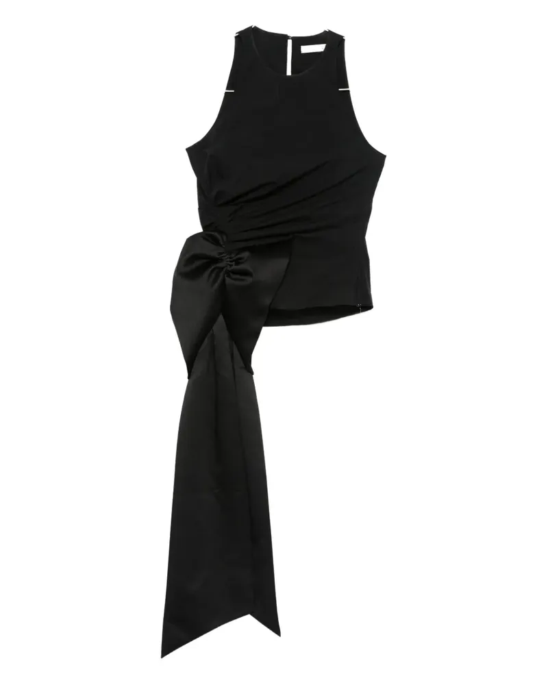 Dorothee Schumacher Oberteil mit Schleifendetail - Schwarz Schwarz