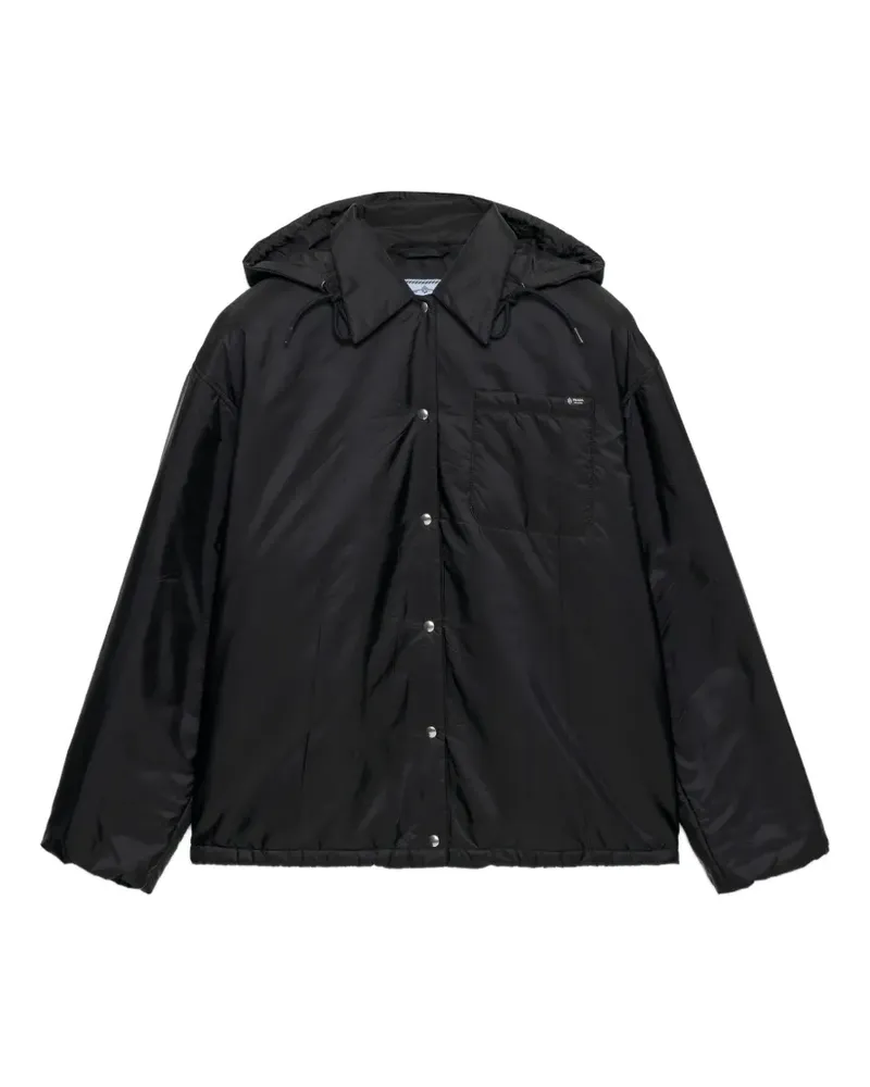Prada lightweight Re-Nylon blouson jacket - Schwarz Schwarz