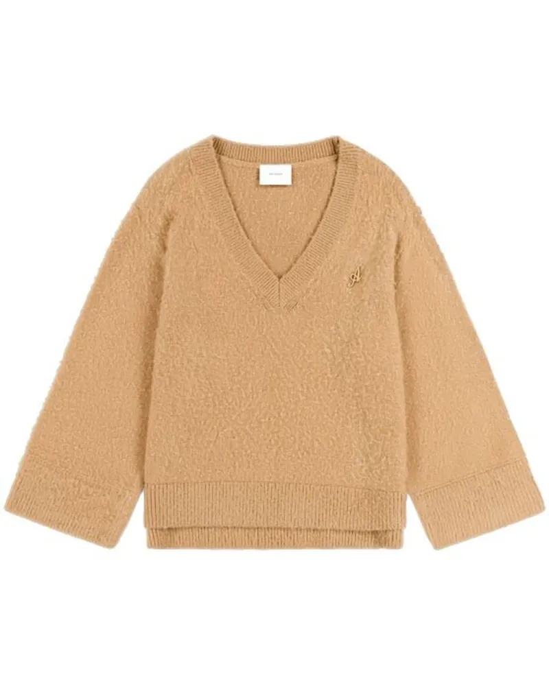 Axel Arigato Rain Pullover mit V-Ausschnitt - Braun Braun