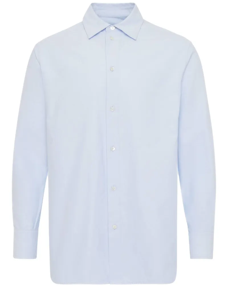 J.W.Anderson Klassisches Oxford-Hemd - Blau Blau