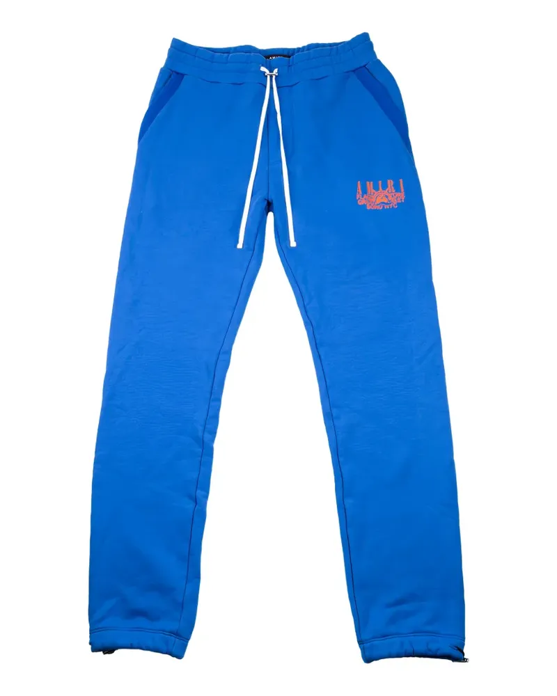 Amiri drawstring track pants - Blau Blau