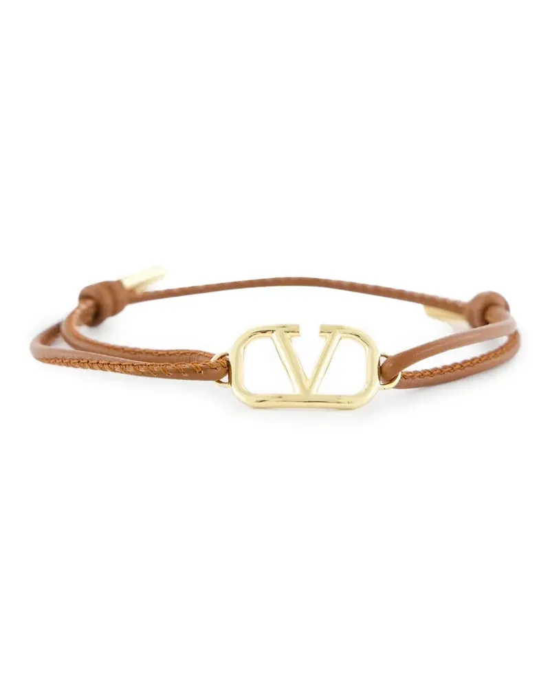 Valentino Garavani Armband aus Leder - Braun Braun