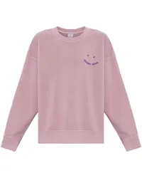 Paul Smith Sweatshirt mit Logo-Stickerei Rosa