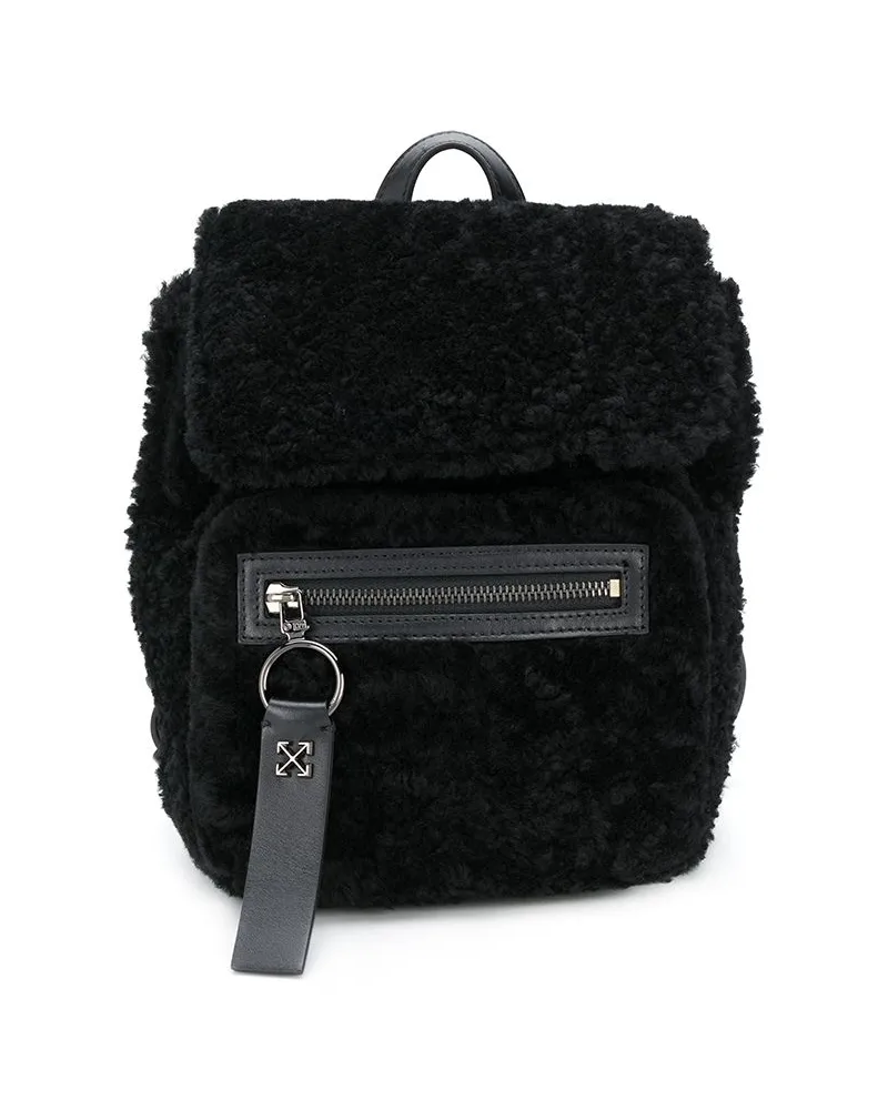 OFF-WHITE Montone Binder' Rucksack - Schwarz Schwarz