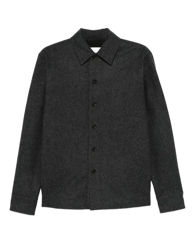 Jil Sander Hemd mit Knöpfen - Grau Grau