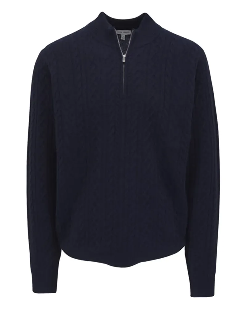 Peter Millar Pullover mit Zopfmuster - Blau Blau