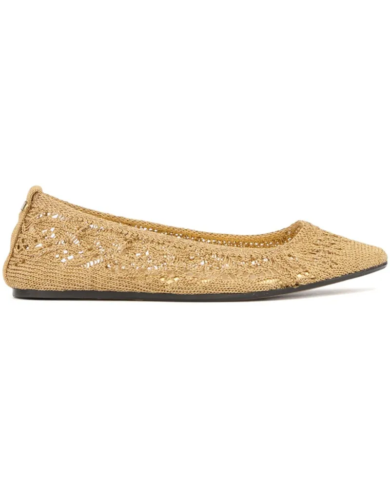 Isabel Marant Belna Ballerinas - Gold Gold