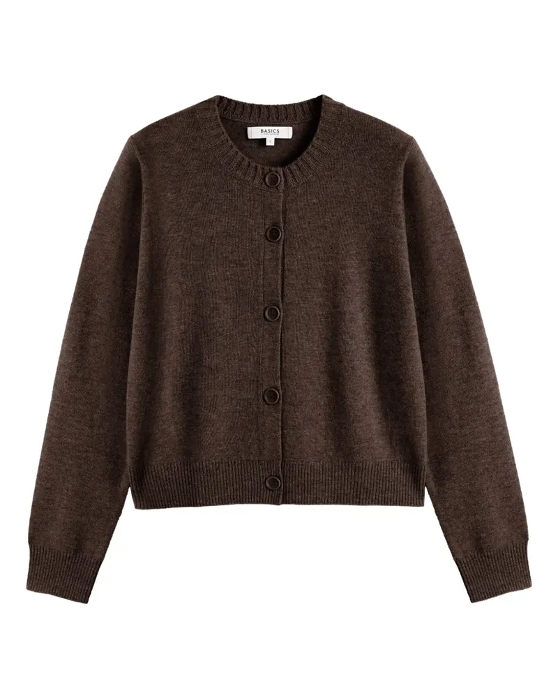 Chinti & Parker Cardigan mit rundem Ausschnitt - Braun Braun