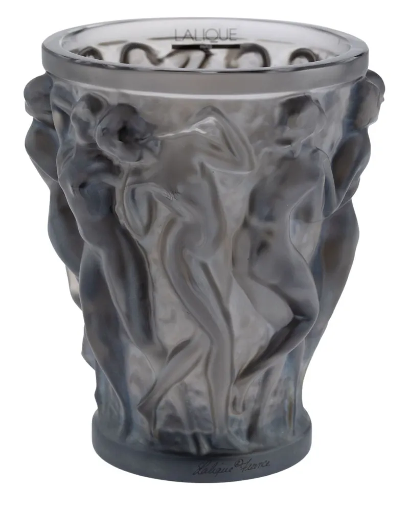 Bacchantes Vase aus Kristall - Braun