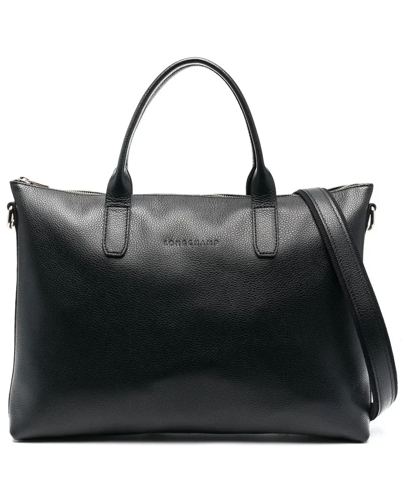 Longchamp Le Foulonna Aktentasche - Schwarz Schwarz
