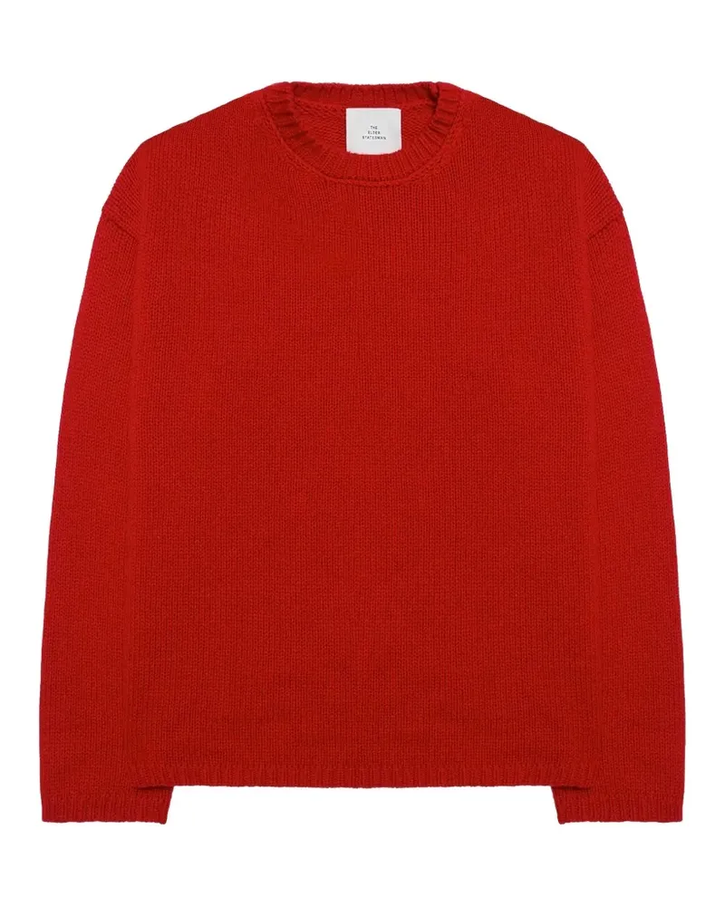 The Elder Statesman Airspun Dume Pullover - Rot Rot
