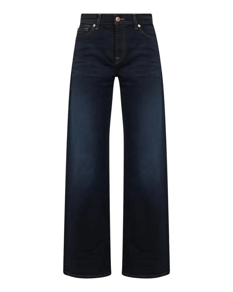7 for all mankind Lotta Tailorless wide-leg jeans - Blau Blau