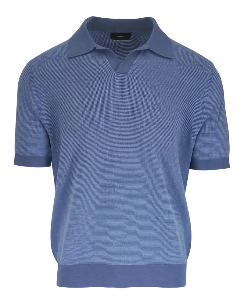 Vince short-sleeve polo shirt - Blau Blau