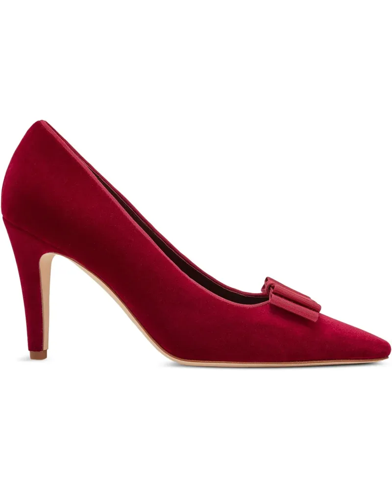Manolo Blahnik Pumps mit Schleife - Rot Rot