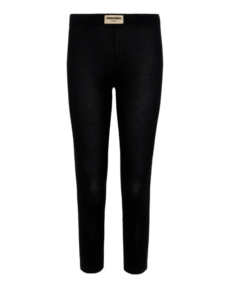 Dsquared2 black leggings - Schwarz Schwarz