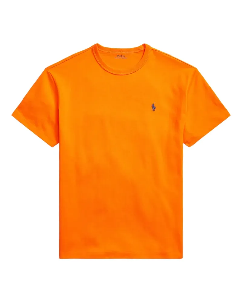 Ralph Lauren embroidered-logo t-shirt - Orange Orange