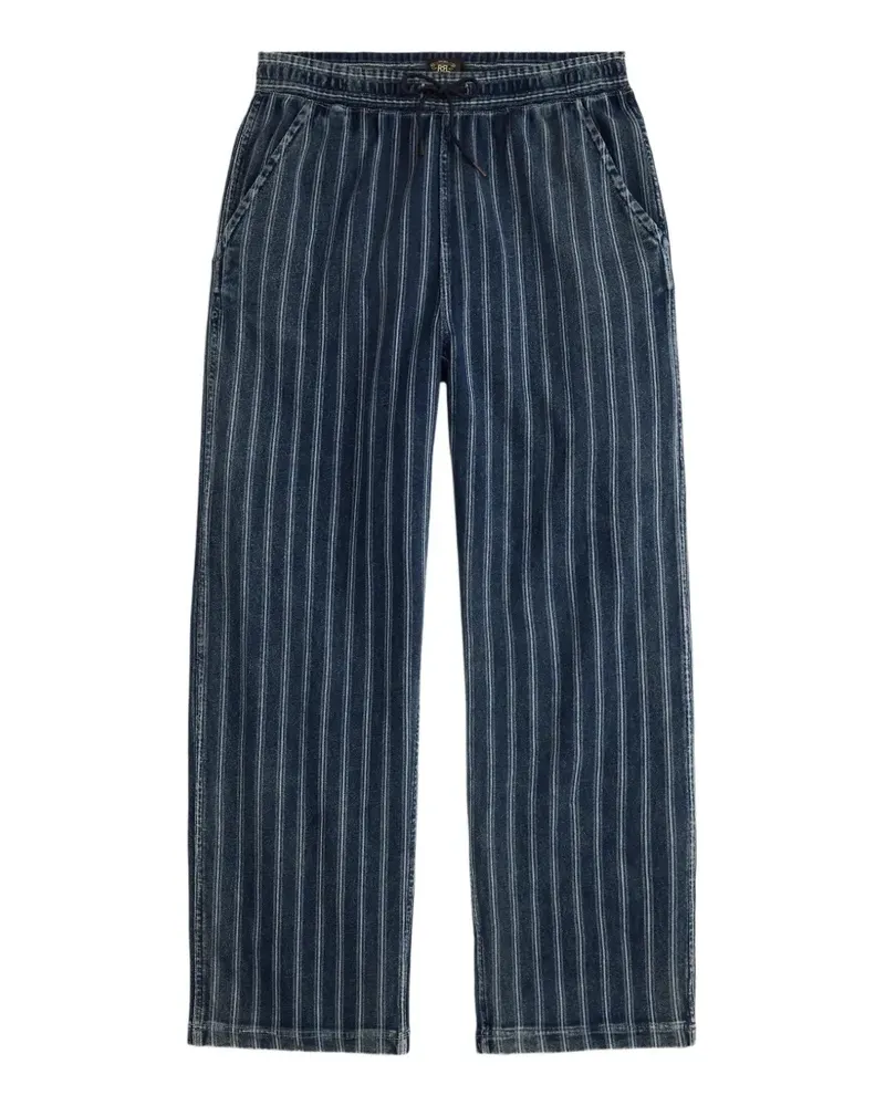 Ralph Lauren Gestreifte Hose - Blau Blau
