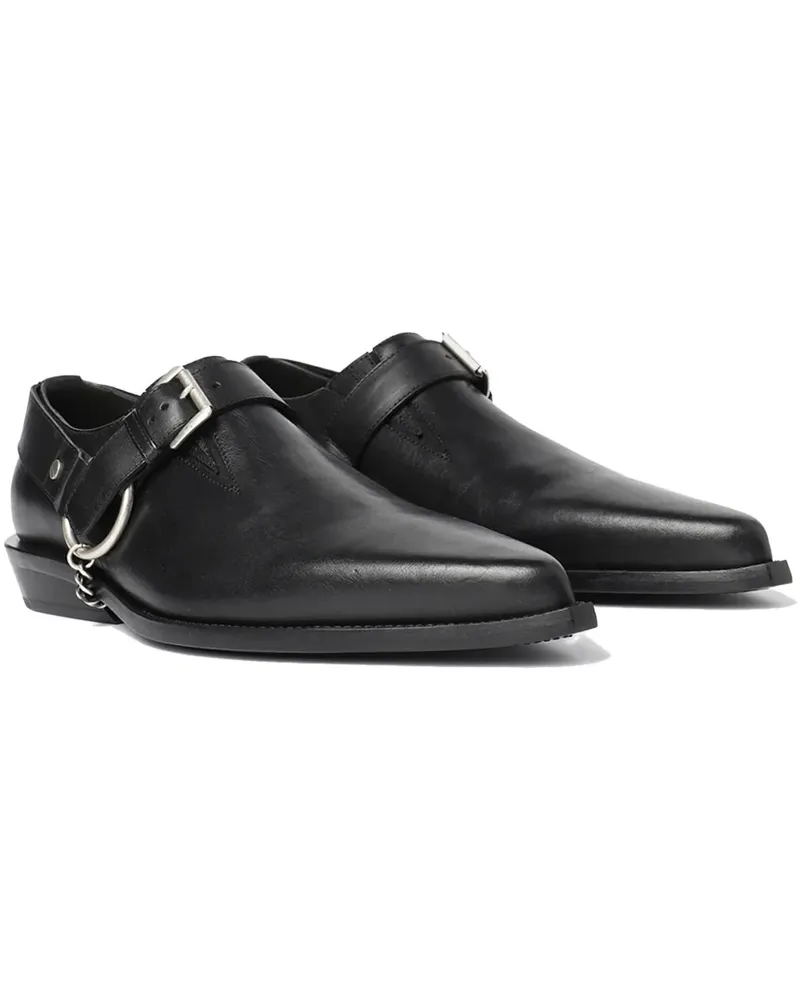 Ann Demeulemeester Klassische Monk-Schuhe - Schwarz Schwarz