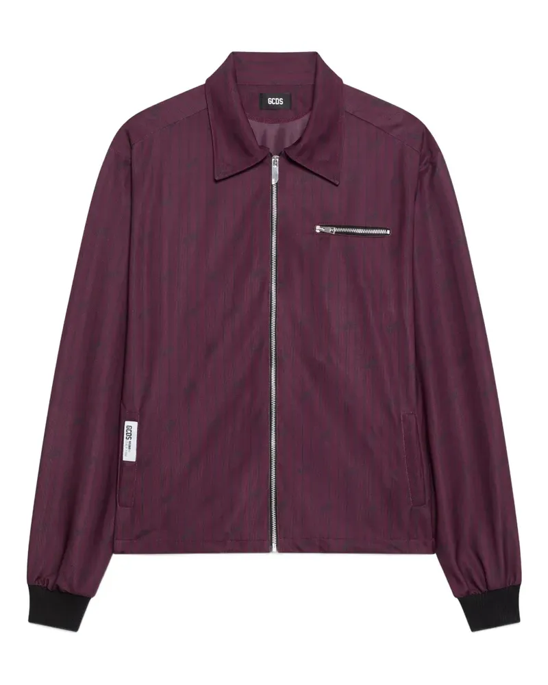 GCDS Jacke mit tiefer Schulter - Rot Rot