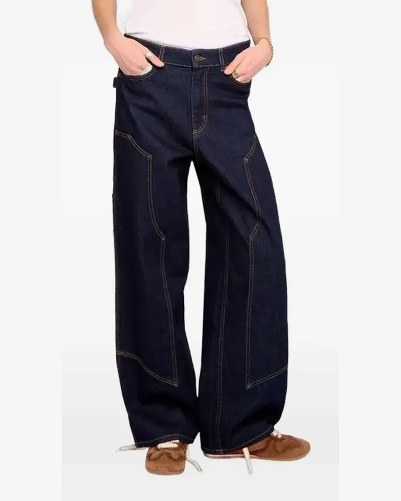 Zadig & Voltaire Perya buttoned jeans - Blau Blau