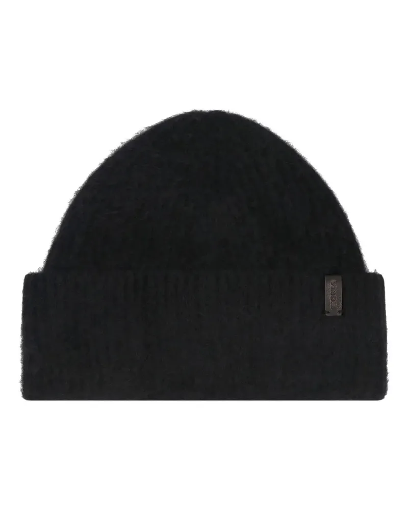 Vince cashmere beanie hat - Schwarz Schwarz