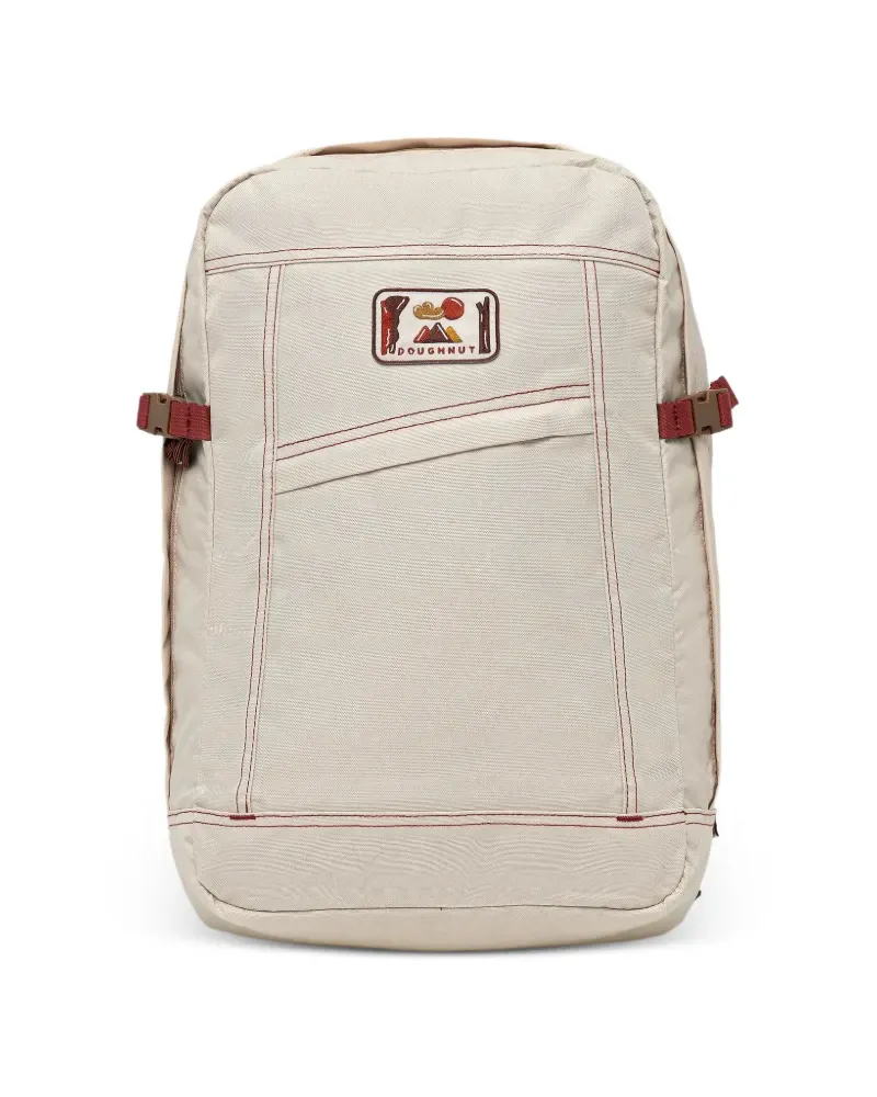 DOUGHNUT Explorer Dreamwalker logo-patch backpack - Nude Nude