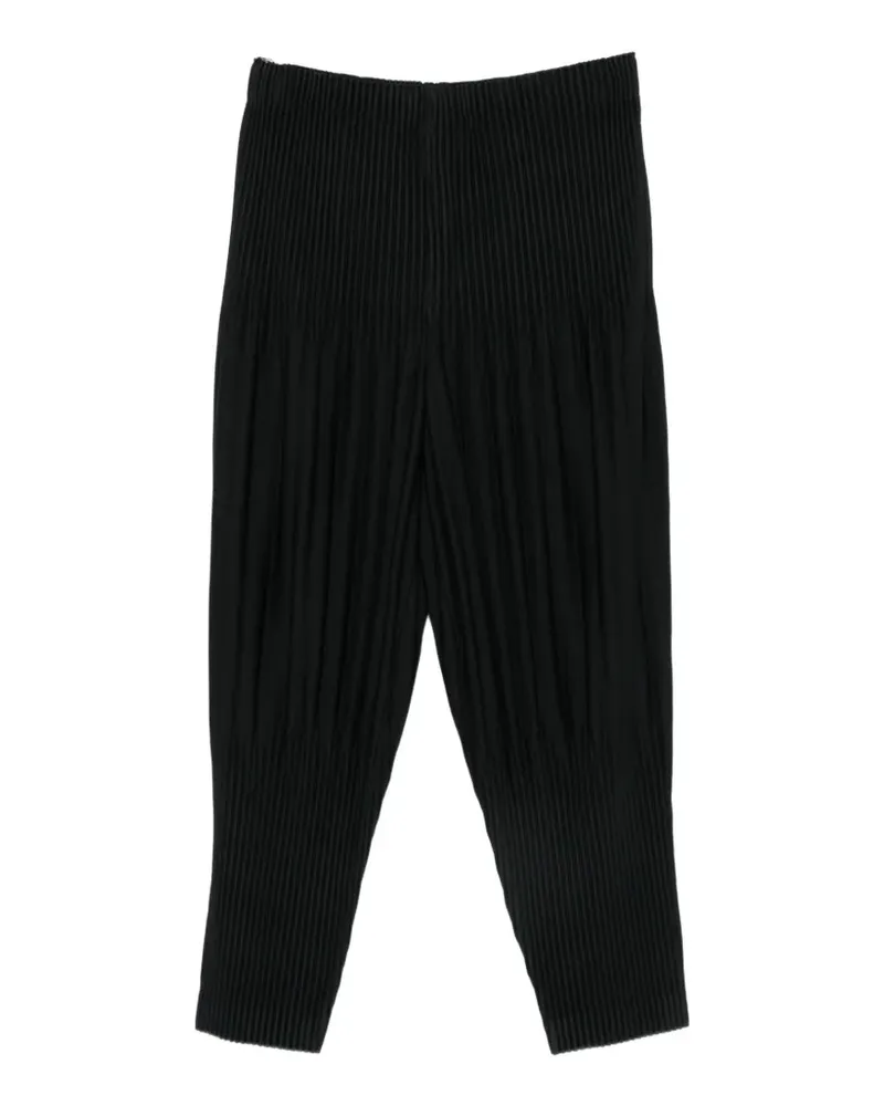 Issey Miyake pleated trousers - Schwarz Schwarz