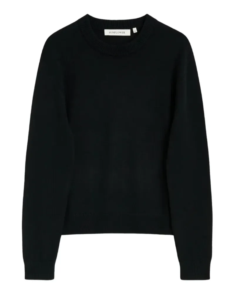 Sunflower Moon cropped sweater - Schwarz Schwarz
