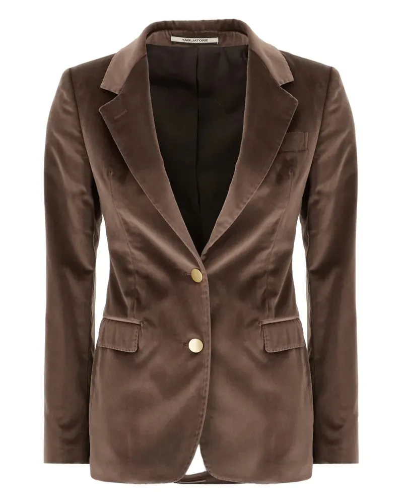 Tagliatore Geknöpftes Sakko - Braun Braun