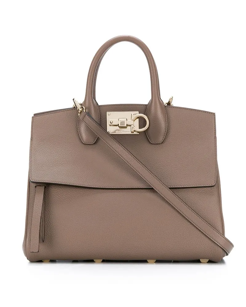 Ferragamo Studio' Handtasche Grau