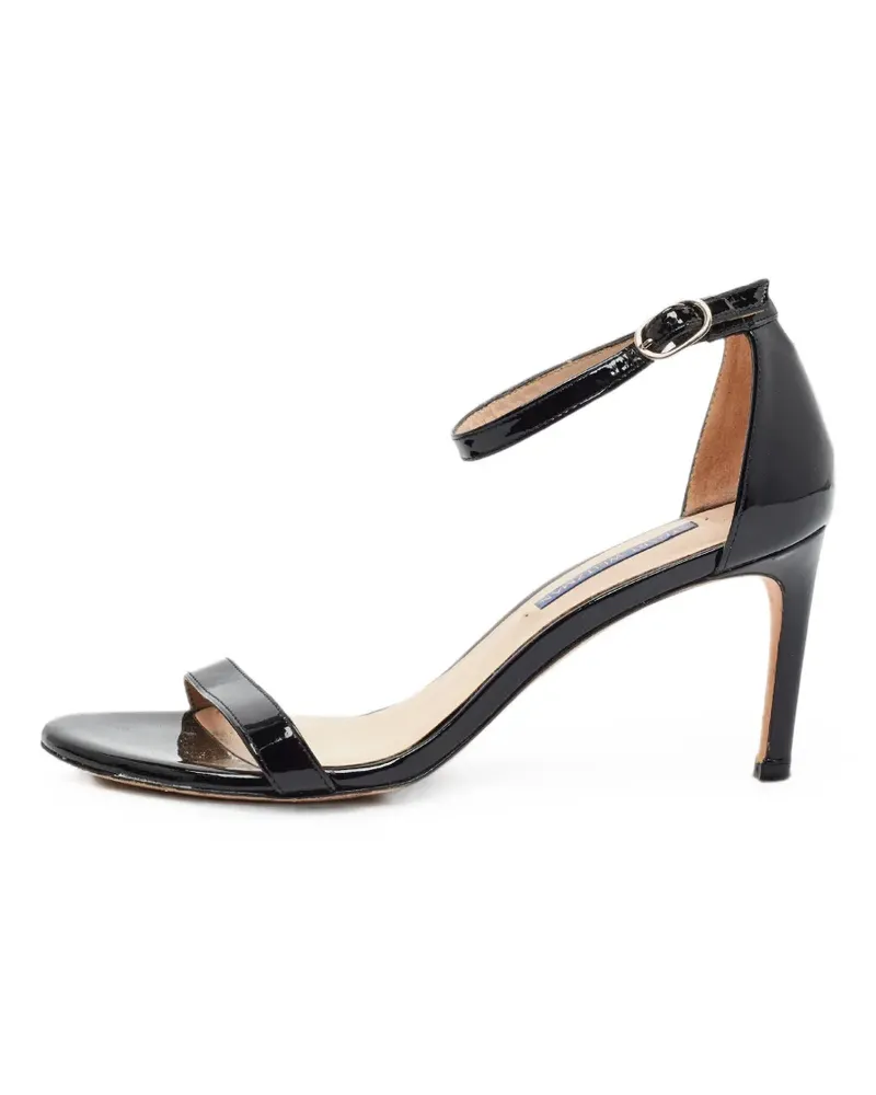 Stuart Weitzman Sandalen mit Knöchelriemen - Schwarz Schwarz
