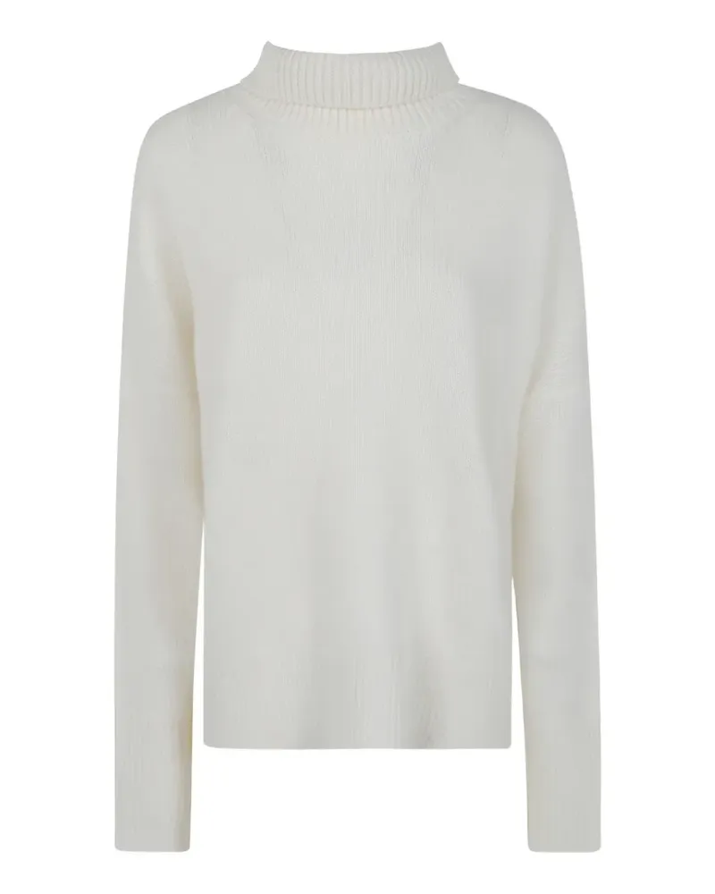 Lisa Yang Pullover mit Rollkragen - Weiß Weiß