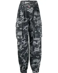 Dsquared2 Cargohose mit Camouflage-Print Schwarz