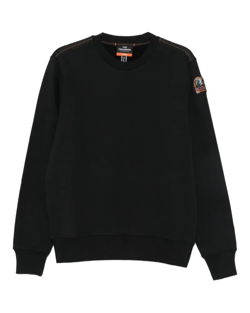Parajumpers Pullover mit Logo-Patch - Schwarz Schwarz