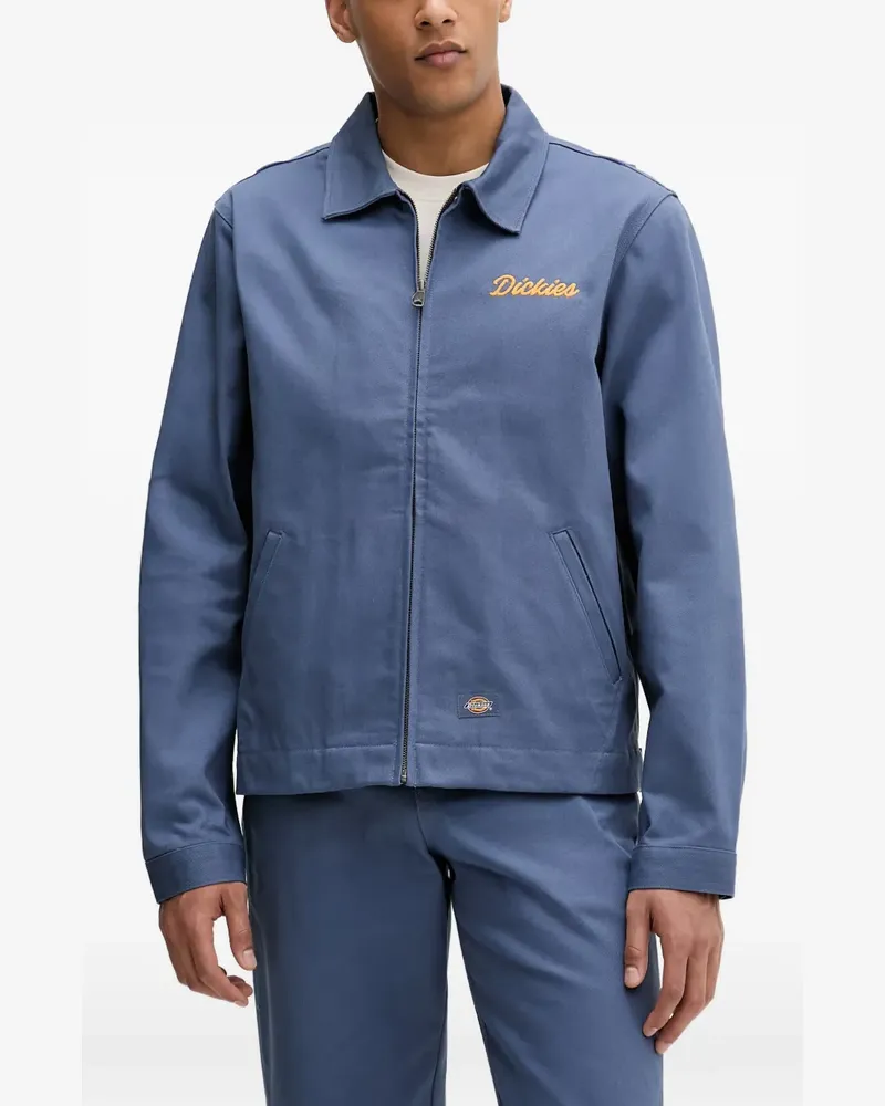 Dickies Wellsville Hemdjacke mit Logo - Blau Blau