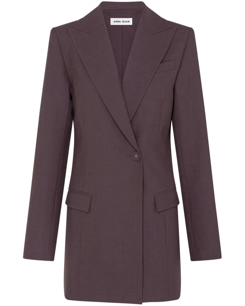 Anna Quan Sienna Blazer Braun